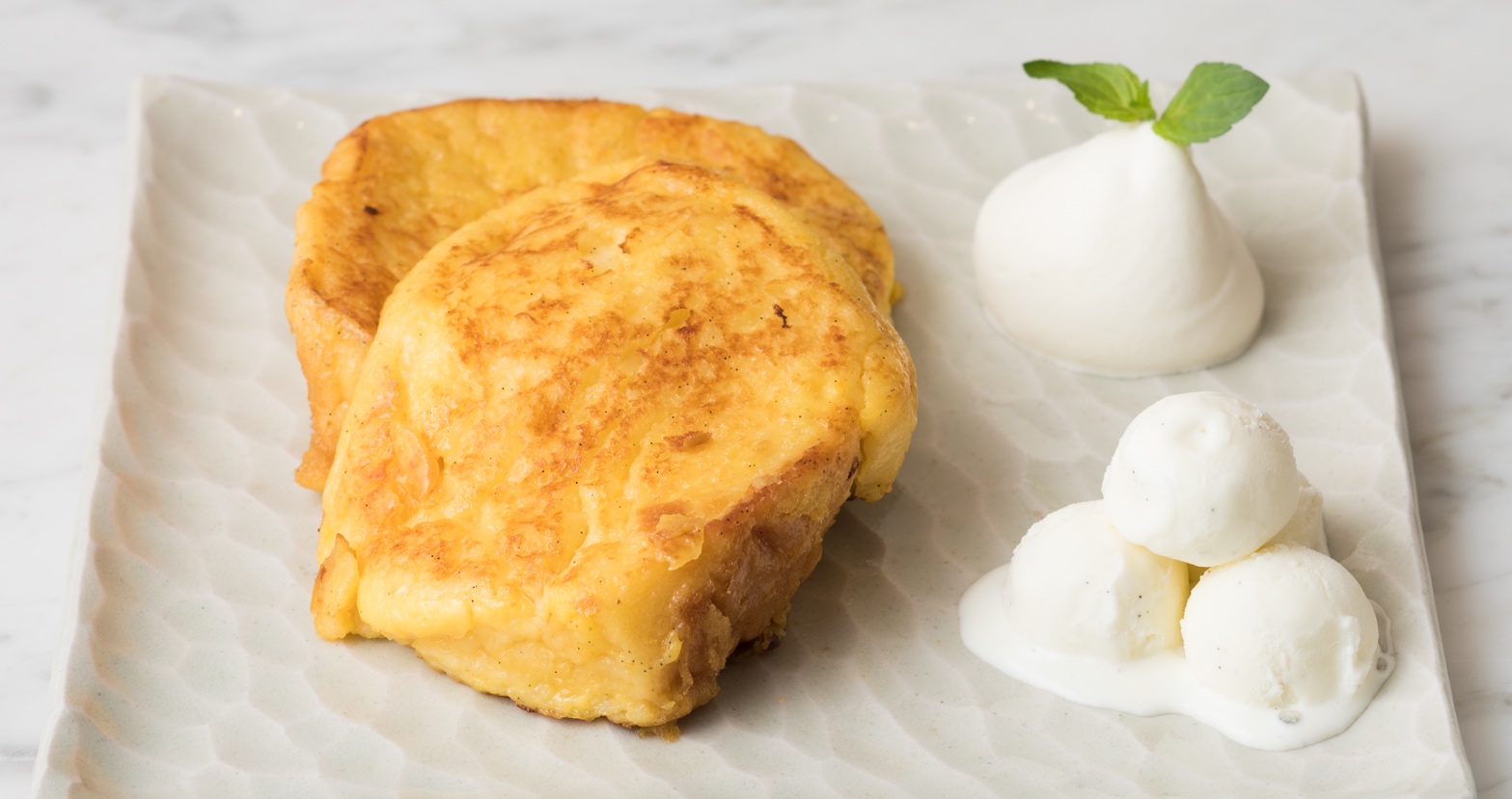 Dessert Set バニラフレンチトースト（デザートセット）